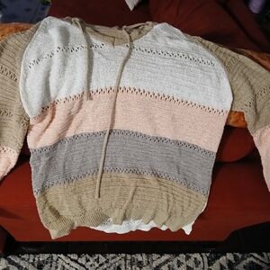 Not Rated Multicolor Striped Sweater